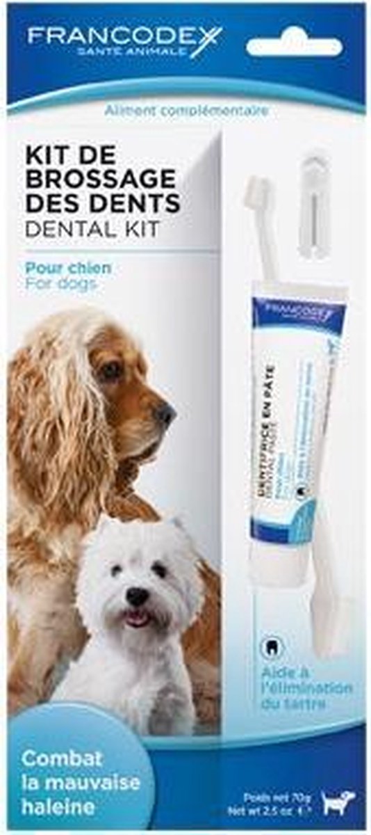 Francodex Gebitsreiniging Set - 70 g