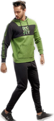 Embrator mannen Joggingpak olijfgroen/donkergrijs maat M