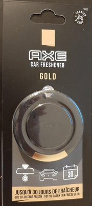 Axe Geurhanger car - 6 cm - Gold - car refreshener