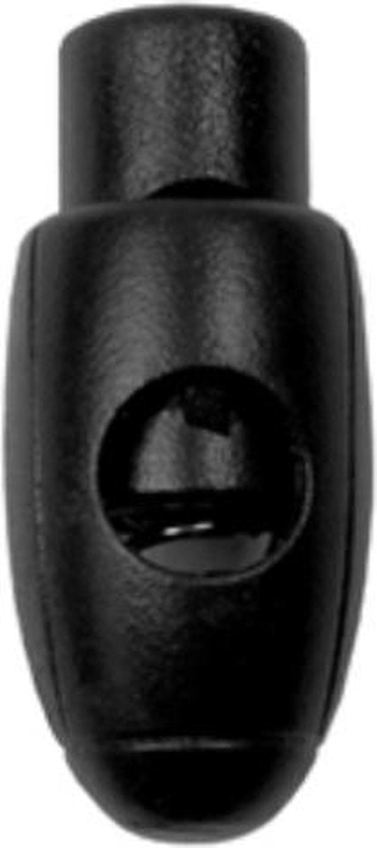 Bevestigingsclip met veer voor paracord - 26mm ovaal - 2 stuks