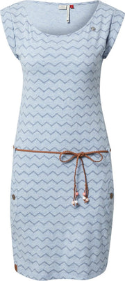 Ragwear zomerjurk Lichtblauw-Xxl (44)