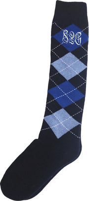 S2g Rijsokken Angy Katoen Blauw/zwart Maat L