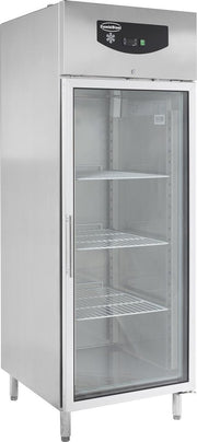 Professionele Vrieskast | RVS | 1 Glasdeur | Combisteel | 7450.0150 | Horeca