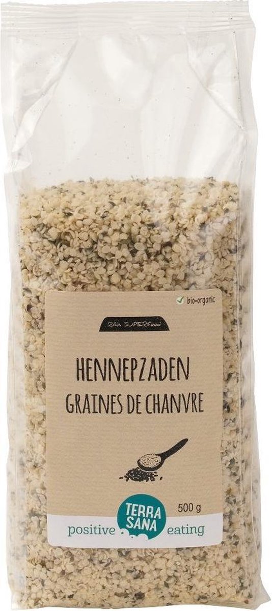 Terrasana hennepzaad eko     * 250 gr