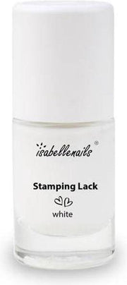 Isabelle Nails Stempel Lak Wit 6ml.