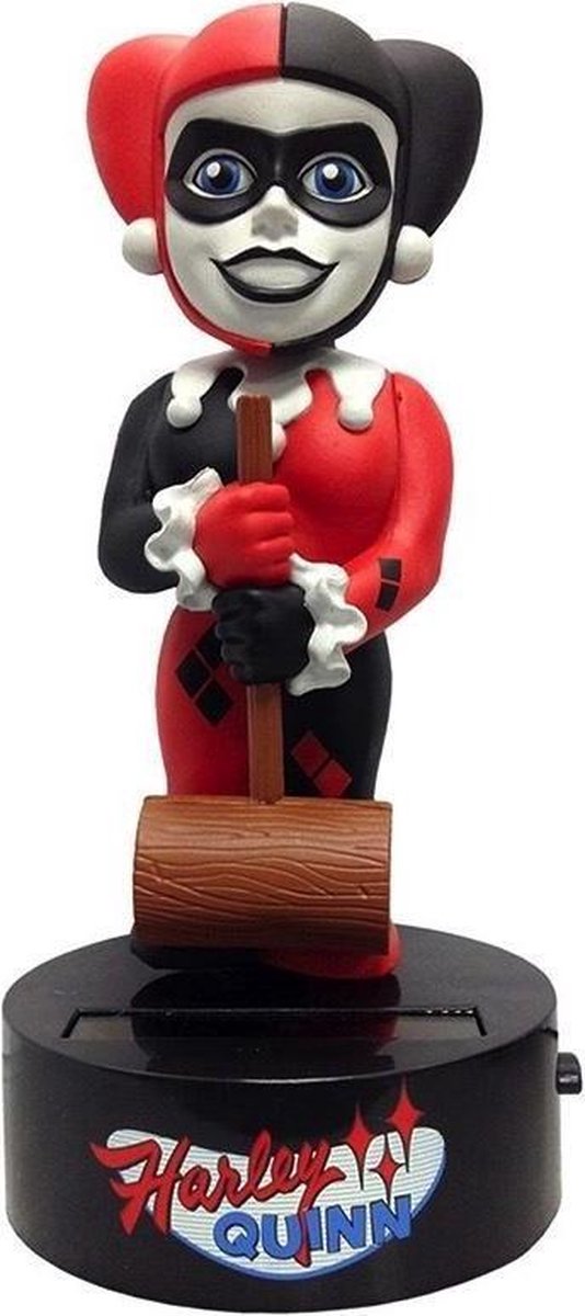 DC COMICS - Body Knocker - Harley Quinn Solar Powered - 16cm