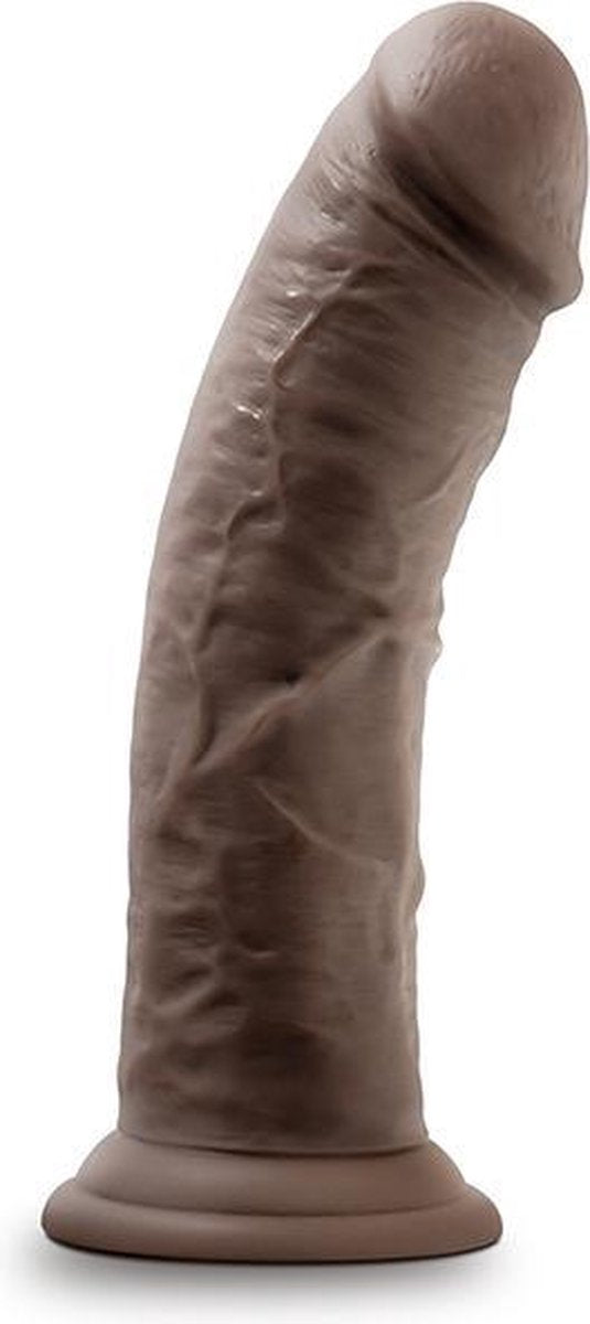 AU NATURAL 20 CM DILDO CHOCOLATE