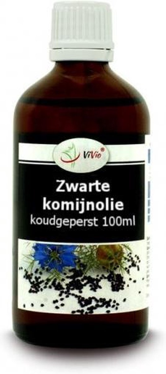 Zwarte komijnolie (Black seed oil) koudgeperst 100ml