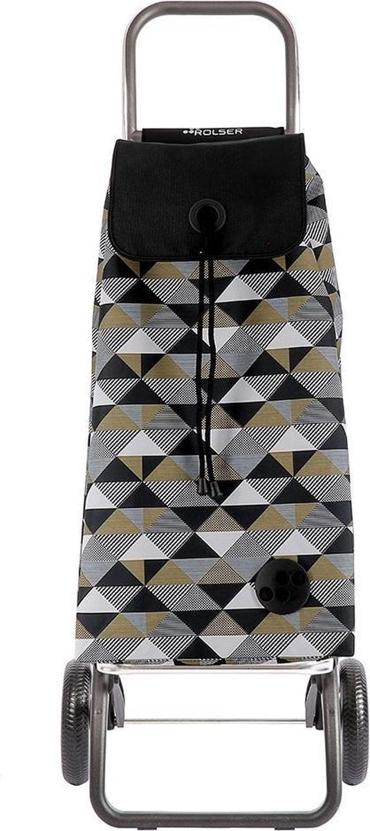 Rolser boodschappentrolley - IMax Sahara (Black / Convert RG)