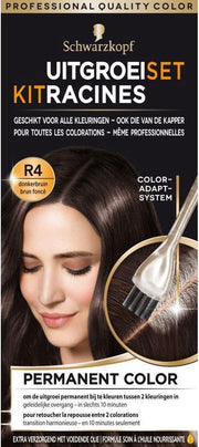 Schwarzkopf UitgroeiSet UitgroeiSet Donkerbruin