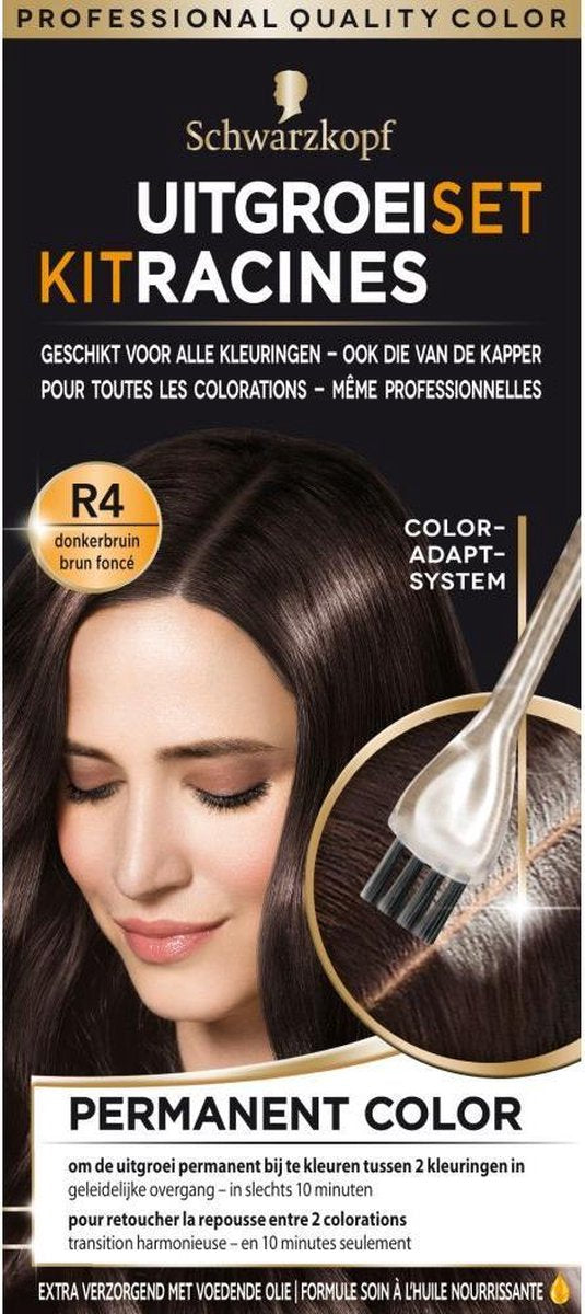 Schwarzkopf UitgroeiSet UitgroeiSet Donkerbruin