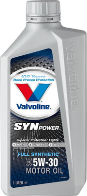 Valvoline Motorolie Synpower 5w-30 1 Liter