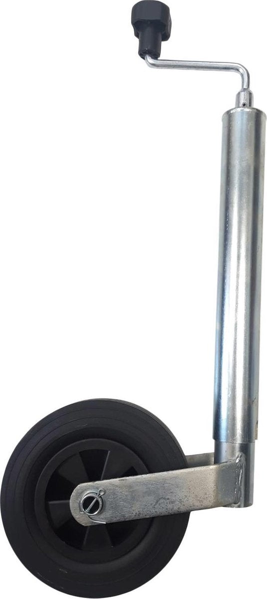 Neuswiel voor aanhangwagen/trailer - rond 48 mm - kunststof velg - eigen import/eigen merk