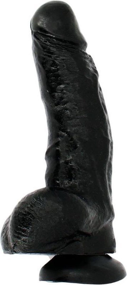 XXLTOYS - Jade - Large Dildo - Inbrenglengte 20 X 6 cm - Black - Uniek Design Realistische Dildo – Stevige Dildo – voor Diehards only - Made in Europe