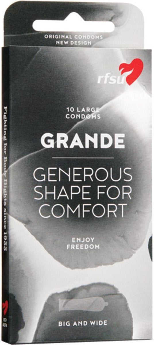 Condooms RFSU Grande 19 cm (10 uds)