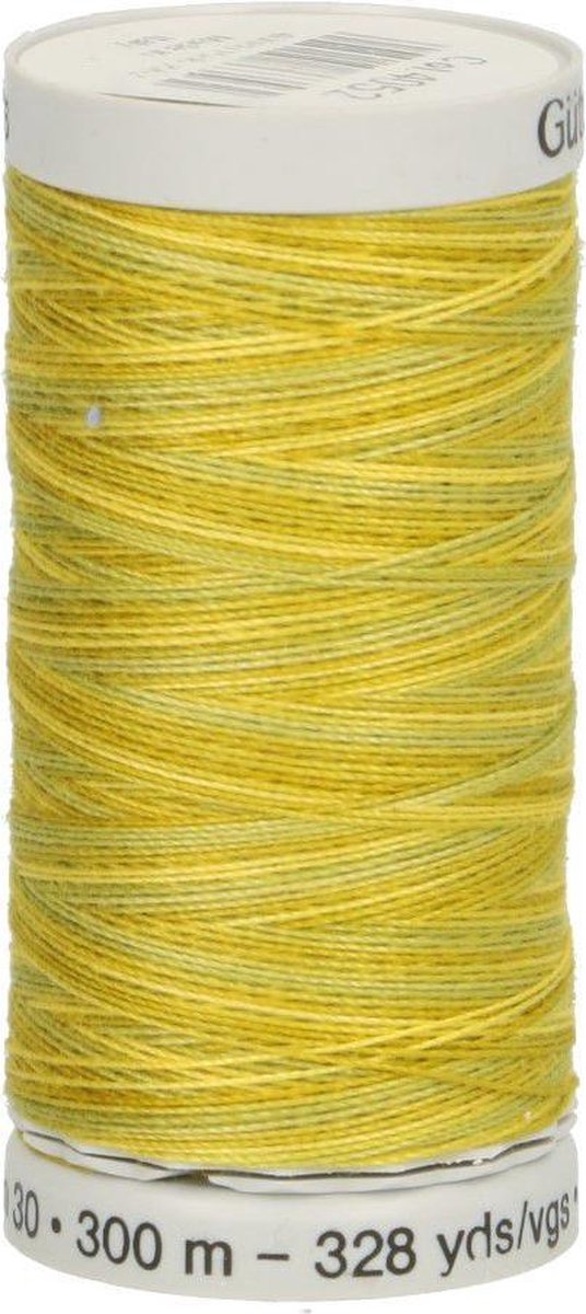 GÜTERMANN SULKY COTTON NO.30 1x KLOSJE a 300M - 4052. GROEN GEEL.
