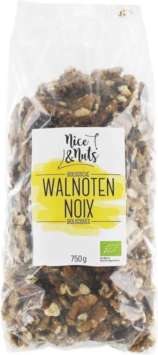 Nice & Nuts Walnoten 750 gram