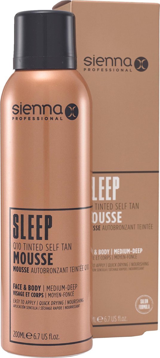Sienna X Q10 Tinted Self Tan Mousse
