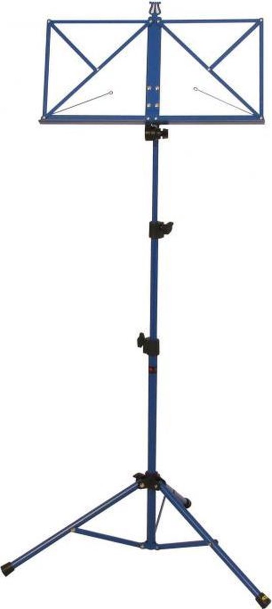 Muziekstandaard Hamilton incl. draagtas blue