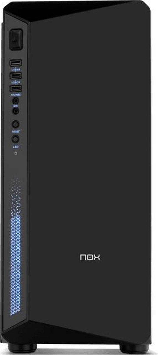 NOX Infinity Atom Midi-Toren Zwart