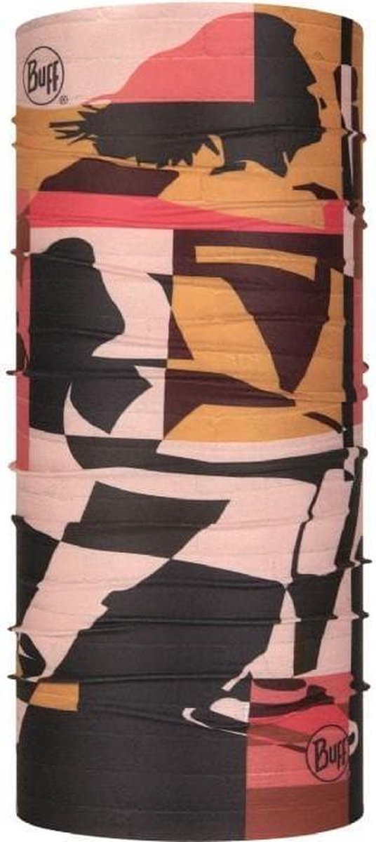 Buff Coolnet UV+ Sjaal (Sport) - Unisex - Roze/Oranje/Zwart