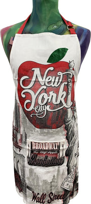 Memoriez Keukenschort New York Apple