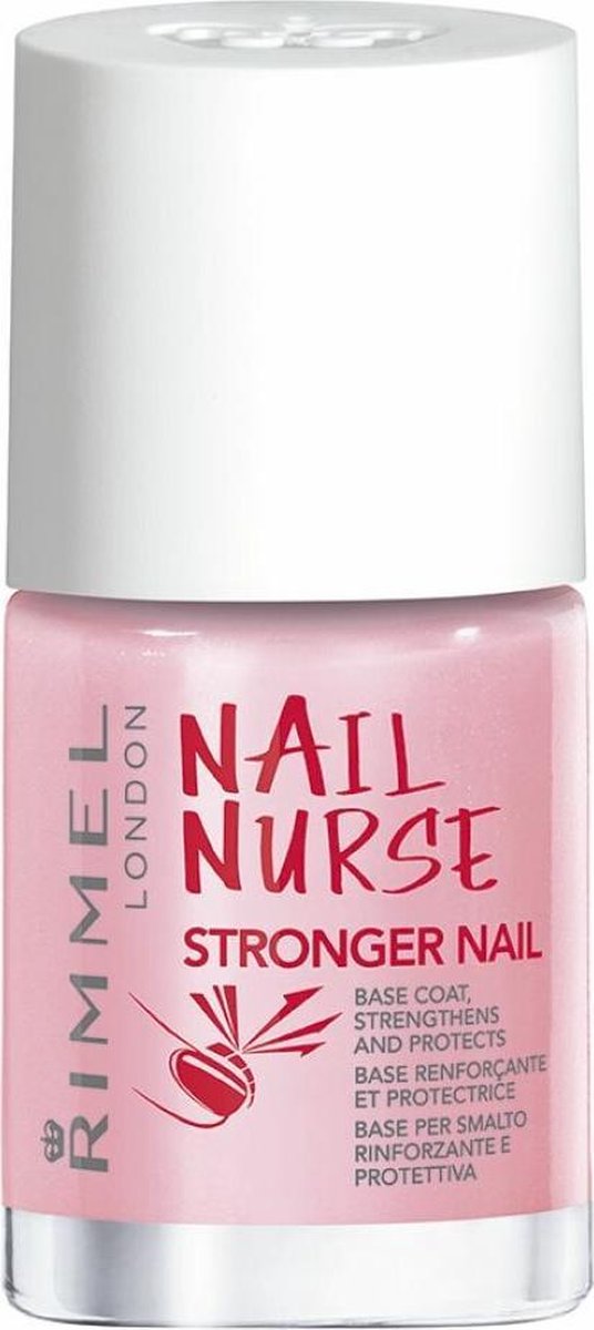 2x Rimmel Nail Nurse Stronger Transparant 12 ml