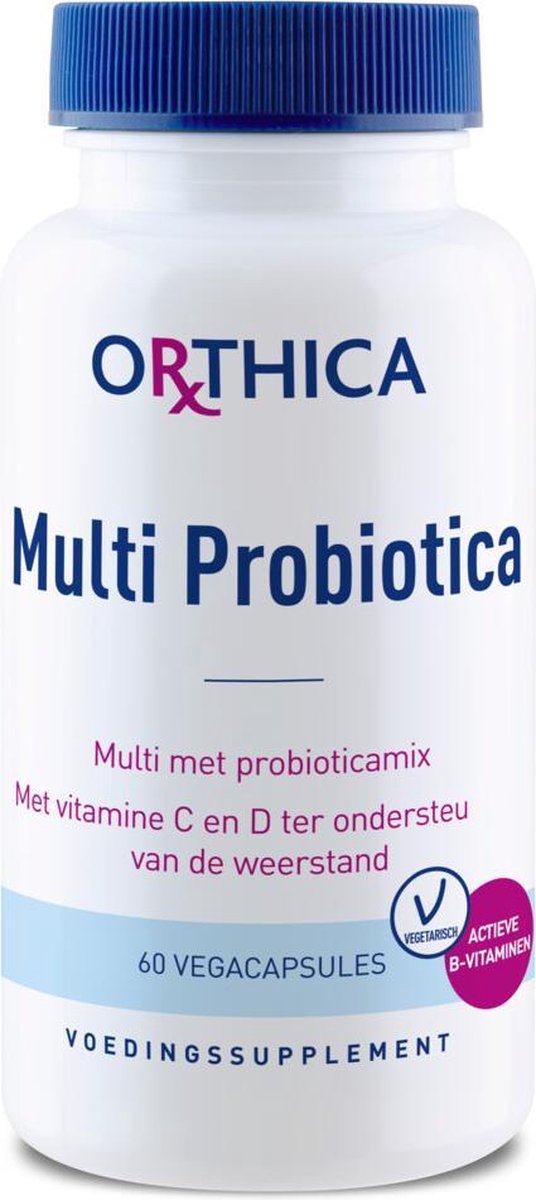 Orthica Multi Probiotica (voedingssuplement) - 60 vegacapsules