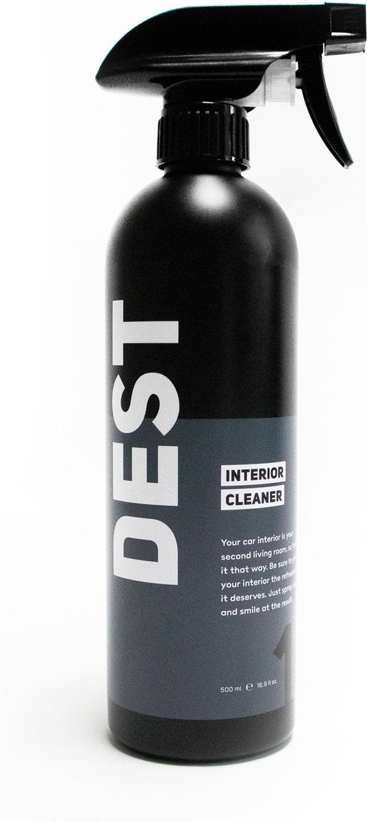 DEST - Cockpitspray - Interieurreiniger - Auto interieur reinigen - GRATIS Microvezeldoek
