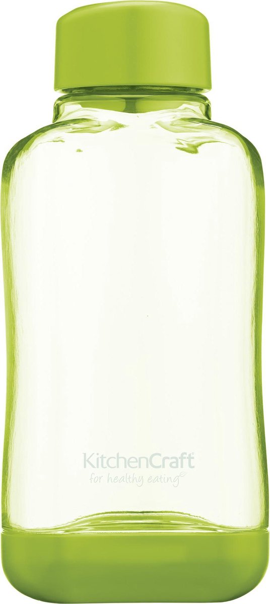 Kitchencraft Drinkfles 500 Ml Transparant/groen