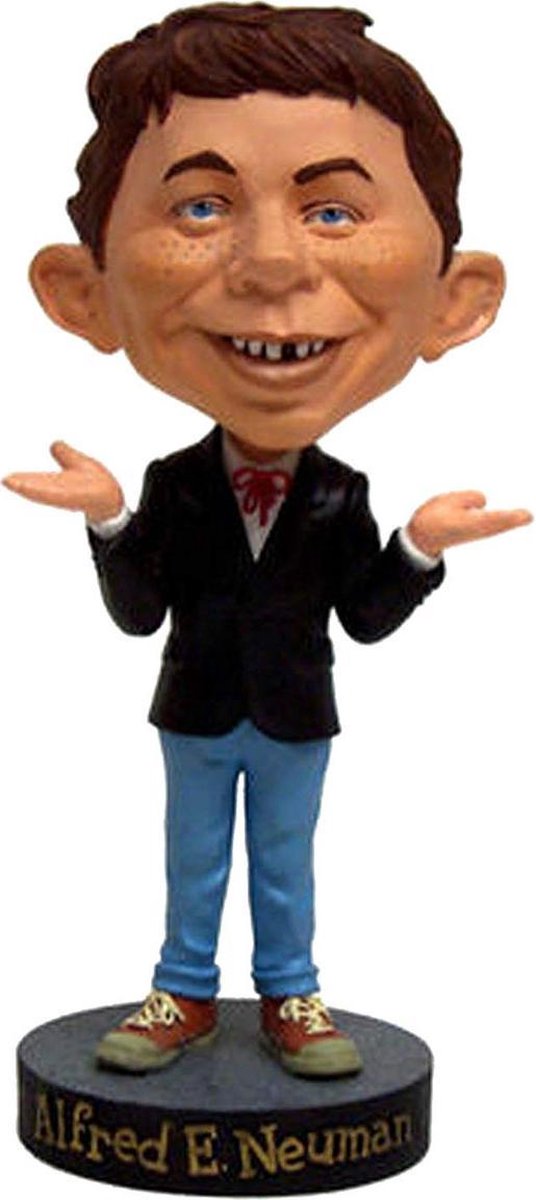 Alfred E Neuman Bobble Head Beeldje