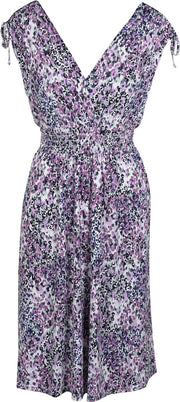 Cassis - Jurk met bloemenprint - Violet