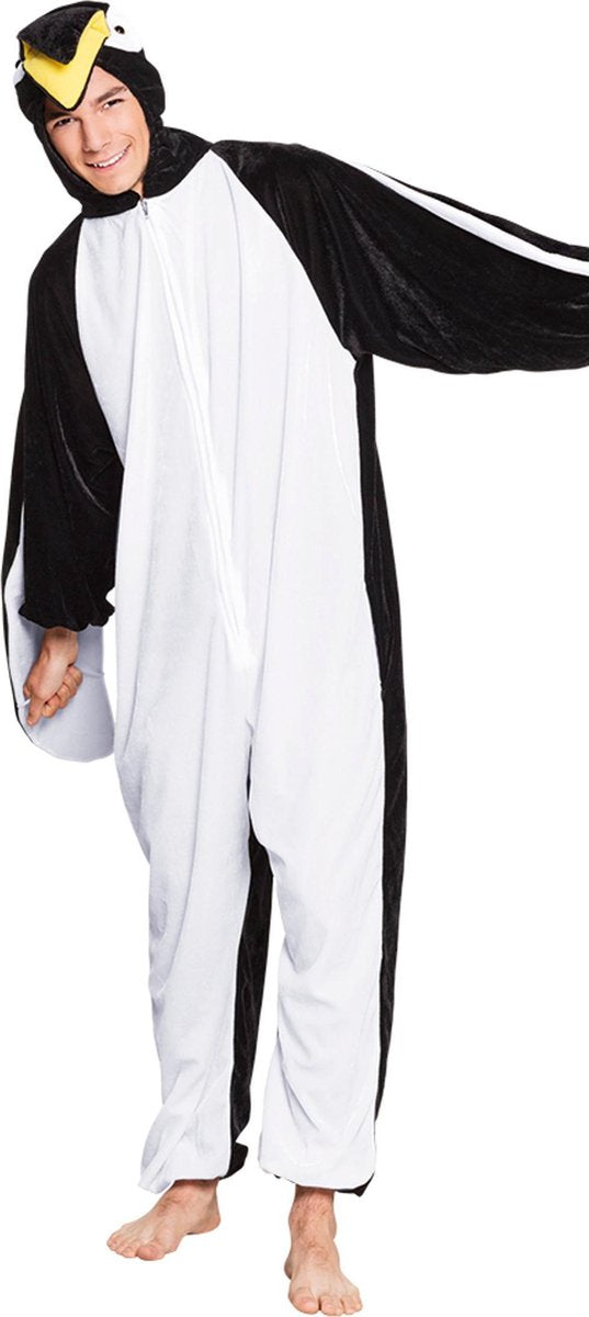 Tienerkostuum Pinguïn pluche (max. 1.65 m) - Carnavalskleding