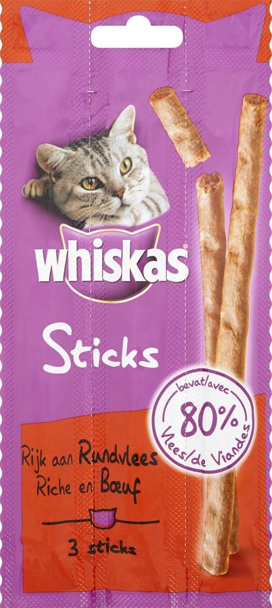 Whiskas Snack Sticks Rund