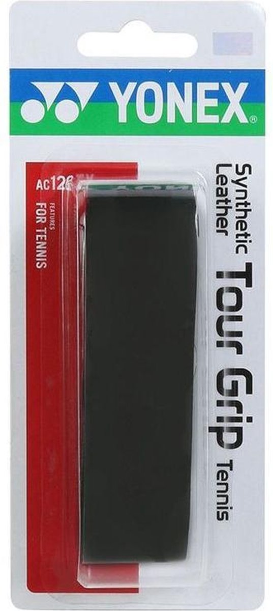 YONEX AC126EX ORIGINAL SUPER TOUR GRIP TENNIS - ZWART