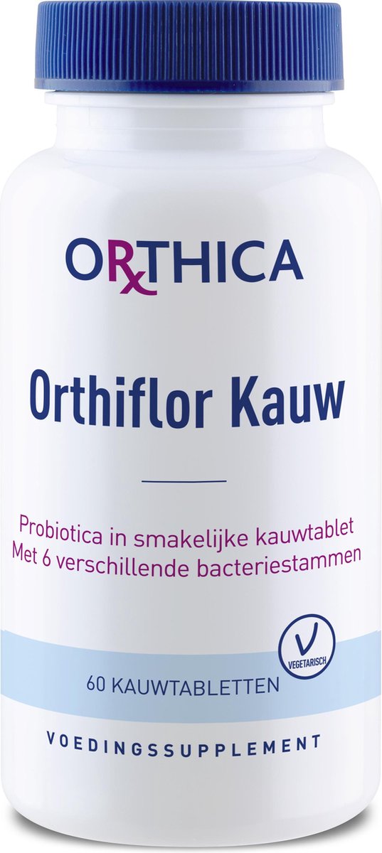 Orthica Orthiflor Kauw (Probiotica Voedingssupplement) - 60 Tabletten