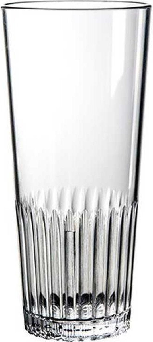 Kunststof Ribbelglas Billie 30cl