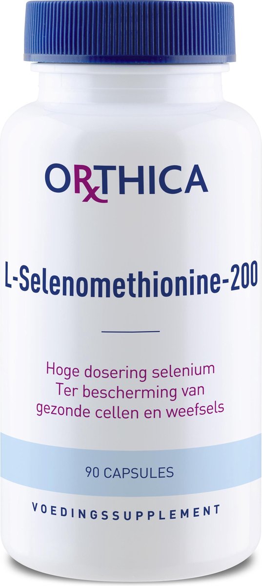 Orthica L -Selenomethionine-200 (mineralen) - 90 Capsules