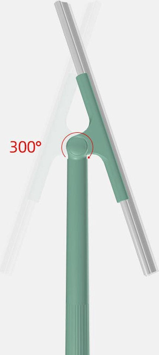 BOTC RAAMWISSER MET TELESCOOPSTEEL - 130cm - ramen - zemen - wassen - lappen  - schoonmaken - reiniger