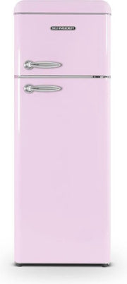 Schneider SCDD208VP - Koelkast 2 deuren - Pink