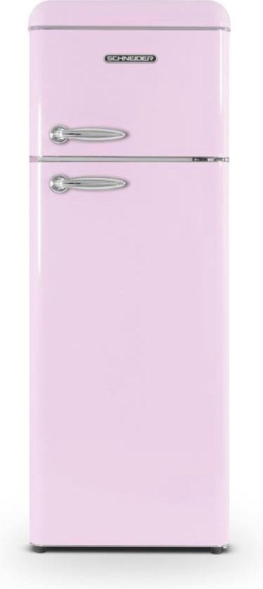 Schneider SCDD208VP - Koelkast 2 deuren - Pink