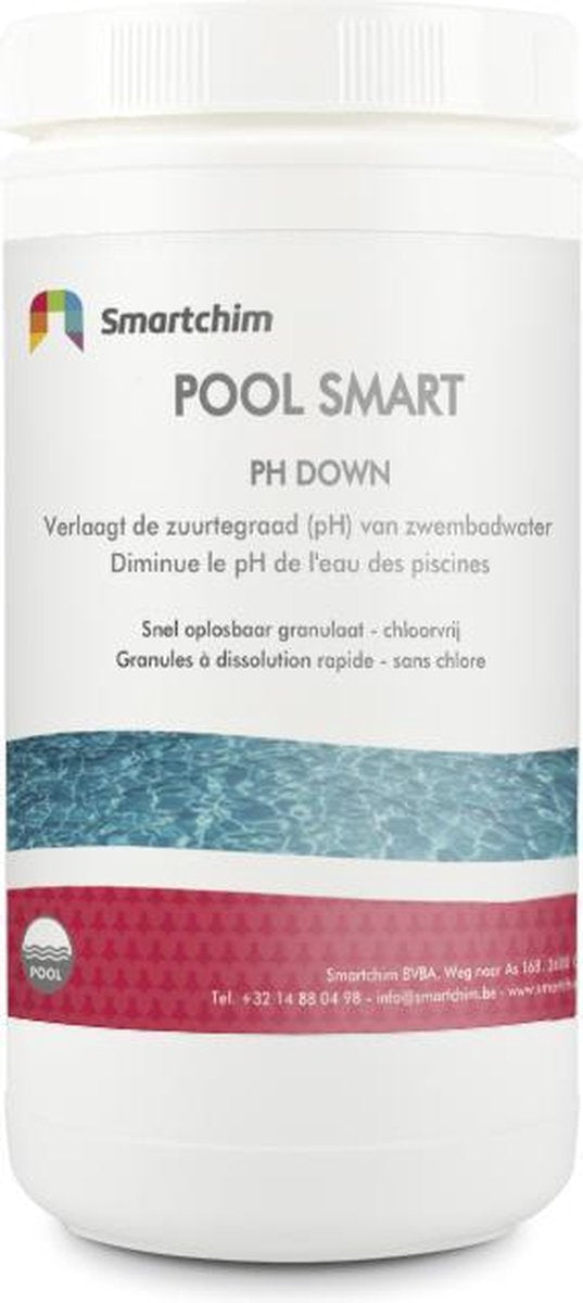 POOL SMART PH min 1 KG - pH min granulaat voor zwembaden