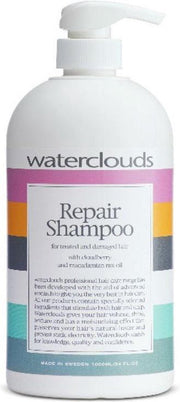 Waterclouds Repair Shampoo -1000 ml -  vrouwen - Voor Beschadigd haar/Droog haar