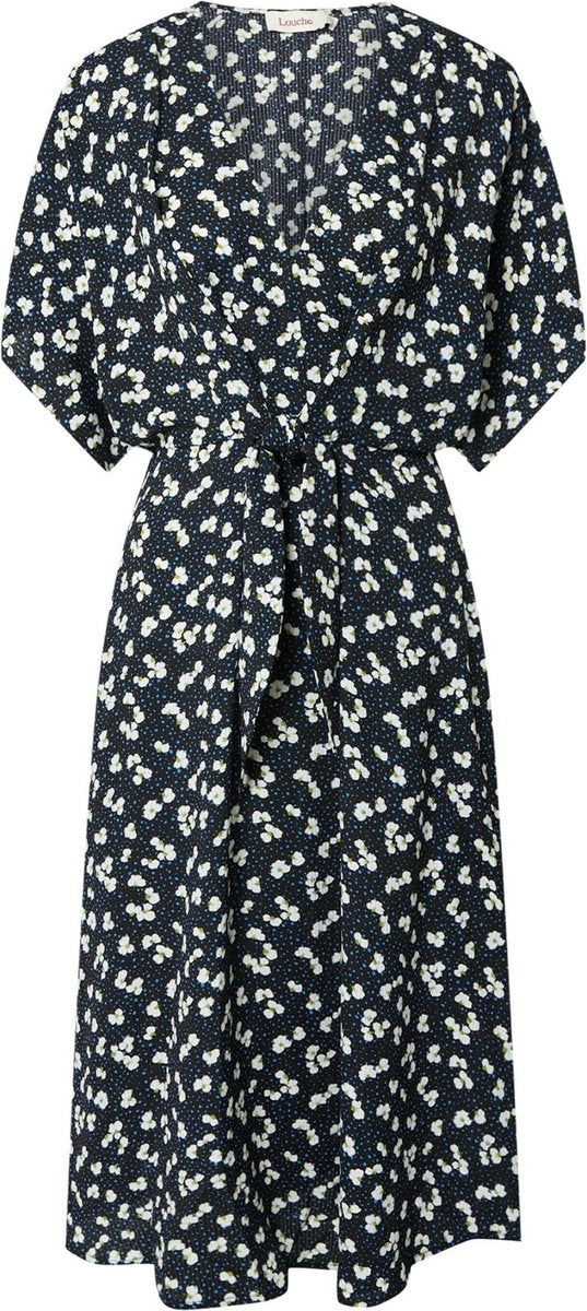 Louche jurk Blauw-10 (38)
