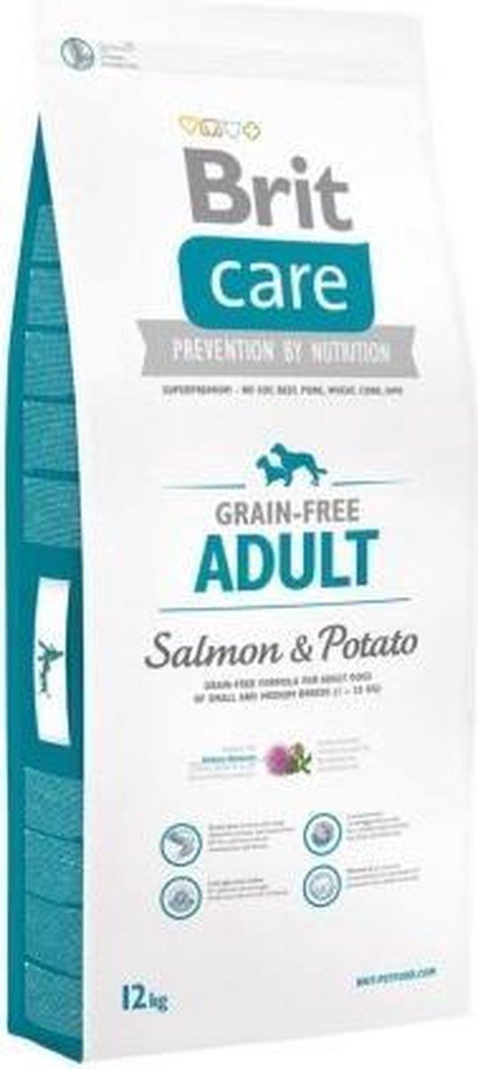 Brit Care Grain Free Adult Salmon & Potato 12 kg -  - 80009421