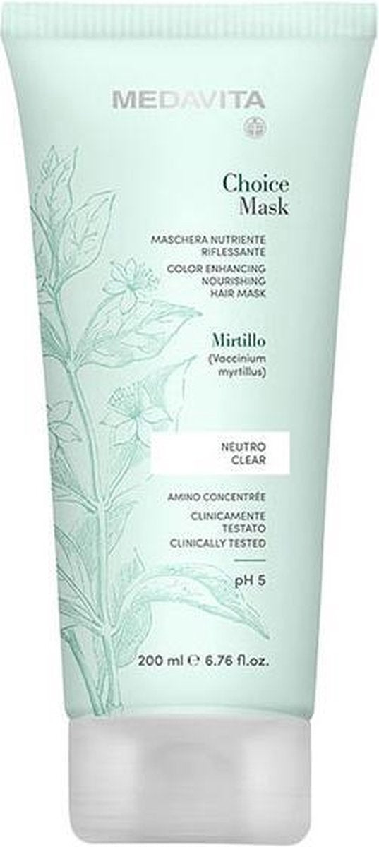 Medavita Masker Choice Color Enhancing Nourishing Hair Mask