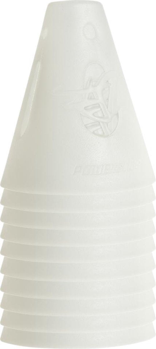 Powerslide Skatepion Glow In The Dark 8 Cm Wit 10 Stuks