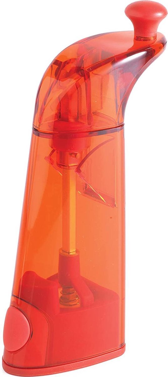 Mastrad - Pepermolen - Zoutmolen - rood - met LED-verlichting