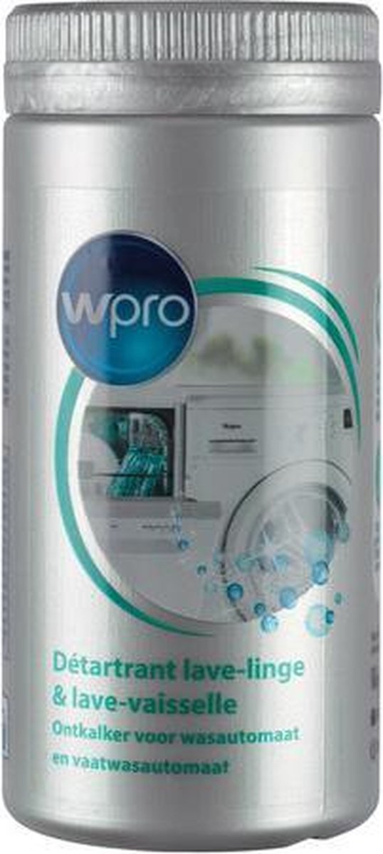 Wpro DES001 PowerPro - vloeibare 2 in 1 ontkalker/ontvetter (250 ml)