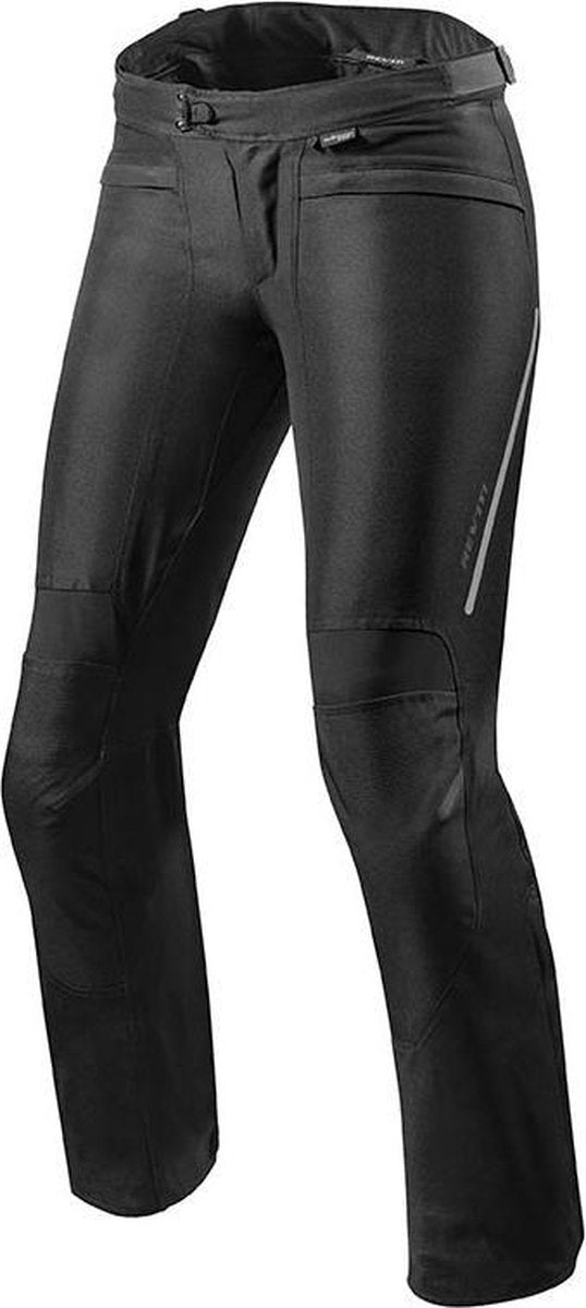 REV'IT! Factor 4 Ladies Standard Black Textile Motorcycle Pants 36